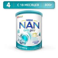 Смесь NAN (Nestlé) 4 Optipro, с 18 месяцев, 800 г