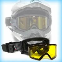 Снегоходные очки с магнитной линзой и подогревом для мотоцикла, снегохода, квадроцикла