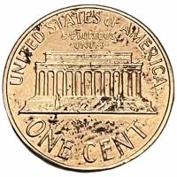 США 1 цент 1968 г. (Memorial Cent, Линкольн)