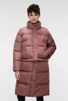 Пальто женское Befree Куртка-трансформер стеганая утепленная 2311030108-63-XS темно-бежевый/песочный размер XS