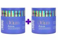 Набор Estel Otium Aqua Комфорт-маска для интенсивного увлажнения волос 2 штуки (300+300)