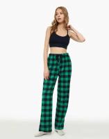 Пижамные брюки Gloria Jeans GSL001667 зеленый/синий женский XS/164 (40)