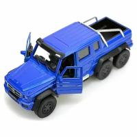 Модель машины 1:34-39 Mercedes-Benz G63 AMG Welly синий 43704