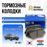 Колодки тормозные Sangsin brake SP1201 FIAT ALBEA/DOBLO/STILO 01 передние