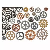 Набор ножей для вырубки Sizzix® Thinlits™ Die Set Set 22PK - Gearhead by Tim Holtz®