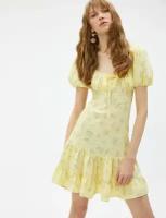 Платье Koton,размер 46,желтый
