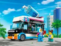 Конструктор LEGO City 60384 Конструктор Фургон для шейков «Пингвин»