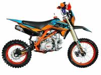 Питбайк KAYO EVOLUTION YX125EM 17/14 KRZ (механ. сцепл, эл. стартер)