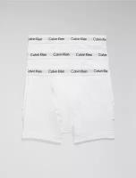 Комплект мужских трусов Calvin Klein Cotton Stretch Classic Fit White (x3)