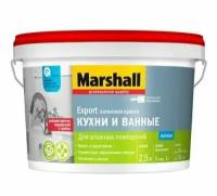 MARSHALL Краска д/кухни и ванной BW матовая 2,5 л