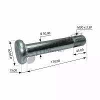 MANSONS 300.158 Болт крепления рессоры