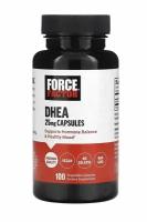 Force Factor, дгэа, DHEA, 25 мг, 100 растительных капсул