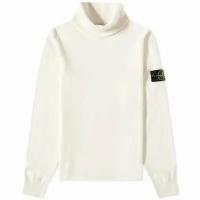 Свитер Stone Island Stretch Wool Roll Knit Neck Natural, размер XXL