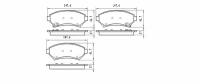 Колодки тормозные W1496BP для Pontiac Trans Sport (97-); Bonneville (00-05); Cadillac Deville (97-05) аналог NIBK PN0174