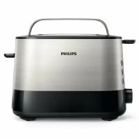 Тостер Philips HD2637/90, черный/серебристый