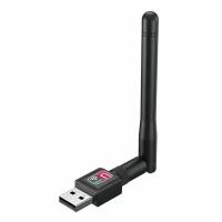 Wifi адаптер usb для компьютера, ноутбука, смартфона, планшета 150 Мбит/с мини USB Wi-Fi адаптер 2,4 ГГц Беспроводная сетевая карта Wi-Fi приемник с антенной 802,11 b/g/n для ПК ноутбука