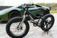 Велосипед фэтбайк Fatbike Time Try TT215/7s 20" Алюминиевая рама 12", черный