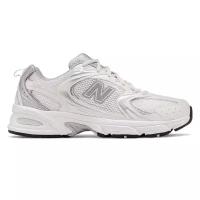 Кроссовки NEW BALANCE, Цвет:белый/серебристый, Размер:39.5