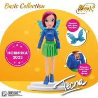 Шарнирная кукла Winx Club Модная Текна с крыльями, 24 см, IW01242106