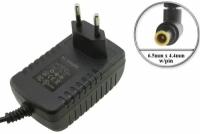 Адаптер (блок) питания 12V, 2A, 24W, 6.5mm x 4.4mm (ADS-24NP-12-1 12024G, PN-24NPW), встр. вилка, для монитора LG Flatron и др