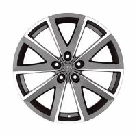 Fondmetal 7600 17x7.5j 5x114.3 Et35 Dia67.2 Glossy Titanium Machined