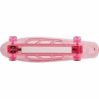 Скейтборд пластик TECH TEAM TRANSPARENT 27' LIGHT light pink NN004203 NN004203