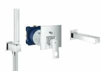 Душевой набор для ванны Grohe Eurocube с изливом, Германия