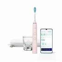 Звуковая зубная щетка Philips Sonicare DiamondClean 9000 HX9911, розовый