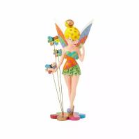 Enesco Disney Romero Britto 4058182 Фигурка Фея Динь-Дилинь на цветочке 22 см