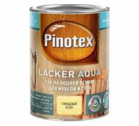 Лак PINOTEX Lacker Aqua на водной основе для мебели и стен, глянцевый 1 л