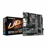 Материнская плата GIGABYTE Q670M D3H DDR4 (LGA1700)