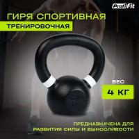 Гиря тренировочная PROFI-FIT 4 кг