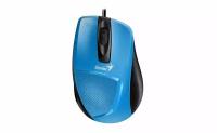Мышь проводная, GENIUS, DX-150X, USB 2.0, синий (31010004407)