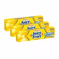 Жевательная резинка Wrigley's Juicy Fruit Original (США), 5 пластинок (3 шт)