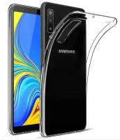 Силиконовый прозрачный чехол для Samsung Galaxy A7 2018, Самсунг галакси А7