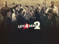 Плакат, постер на холсте Left 4 Dead 2/игровые/игра/компьютерные герои персонажи. Размер 21 х 30 см