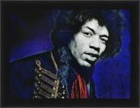 Плакат, постер на бумаге Джими Хендрикс. Jimi Hendrix. Размер 21 х 30 см