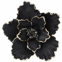 Панно настенное flower цвет:черный 21х25,6см Lefard (182786)