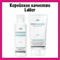 LADOR Набор восстанавливающий Маска для волос Eco Hydro Lpp Treatment + Шампунь Damage Protector Acid Shampoo PH 4.5 150+150 мл