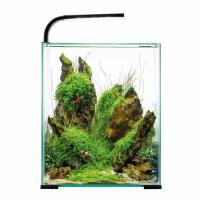 Аквариум с оборудованием AQUAEL SHRIMP SET DAY & NIGHT 20 (25х25х30см) 19л, черный