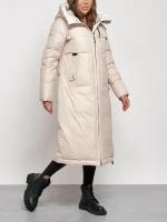 Пальто утепленное молодежное зимнее женское AD59120B, 48