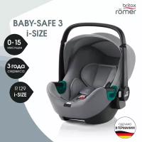 Автокресло 0+ Britax Roemer Baby-Safe 3 i-SIZE Frost Grey