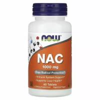 Now Foods N-Acetyl Cysteine NAC 1000 мг 60 таб