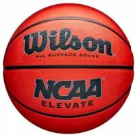 54923-82890 Мяч баскетбольный WILSON NCAA Elevate, WZ3007001XB7, размер 7, резина, бутиловая камера, оранжевый-черный