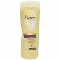 Лосьон автозагар для тела Dove Body Love Care+Visible Glow от среднего до темного тона с керамидами 400 мл ( Из Финляндии )