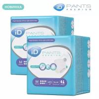 Трусы урологические для взрослых iD Pants Premium M 20 шт / 2 упаковки по 10 шт