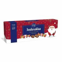 Fazer конфеты из молочного шоколада с трюфельной начинкой co-вкусом глинтвейна Joulusuklaa 320 гм. Рождественская коллекция. Финляндия