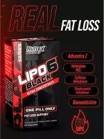 Nutrex Lipo Black - жиросжигающий комплекс, 60 капсул