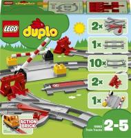 Конструктор LEGO DUPLO Town Рельсы, 23 детали, 2+, 10882