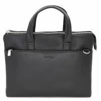 Портфель CATIROYA/ сумка кожаная классика / деловой портфель мужской / деловая сумка для документов / кожаный портфель